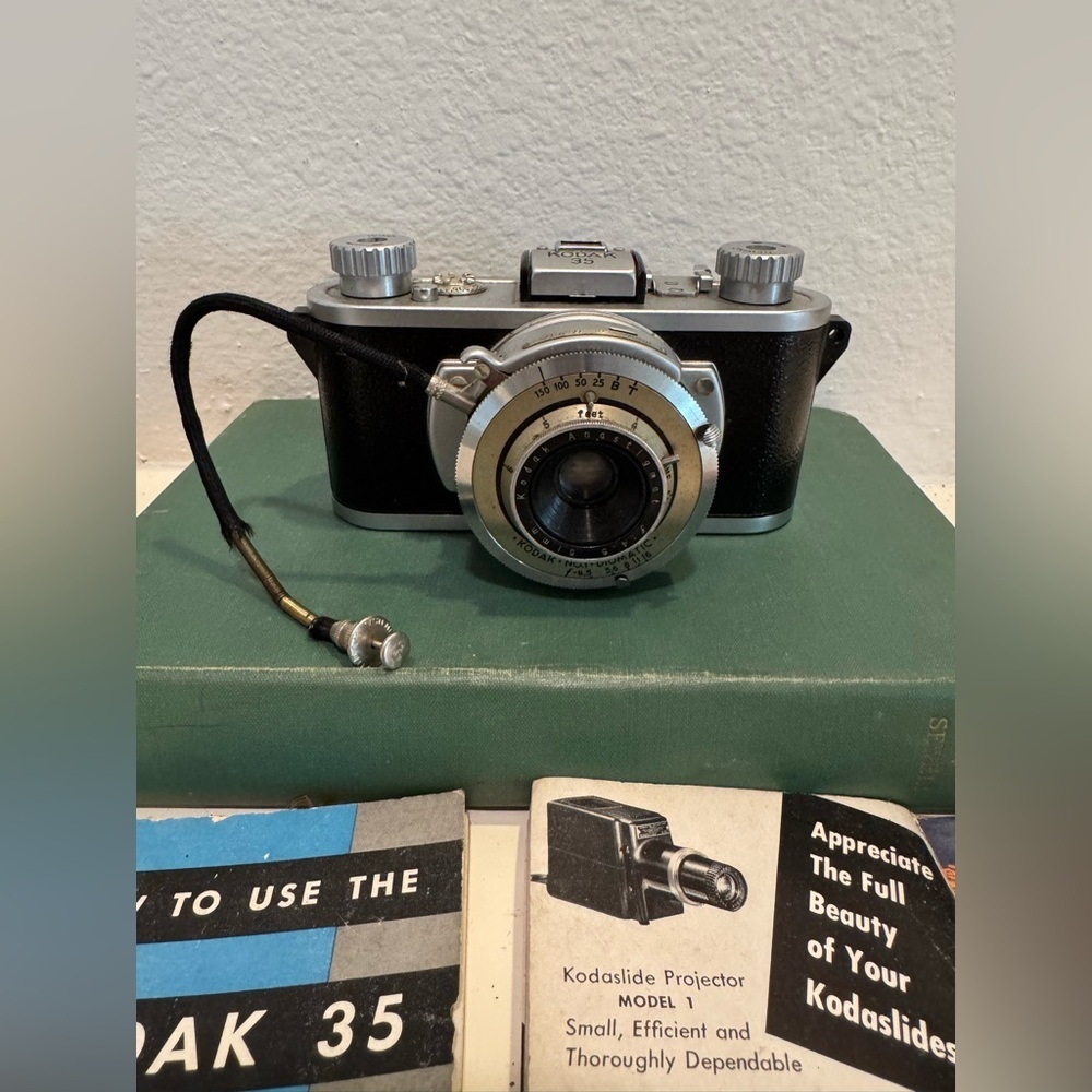 Vintage 1930s/40s Kodak 35-Kodak Anastigmat 51mm Lens F4.5 w/ original paperwork